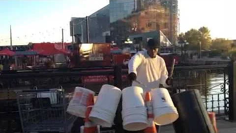 Bucket Drums in Inner Harbor