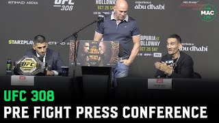 Thumbnail for UFC 308 Press Conference: Max Holloway vs. Ilia Topuria (Full)