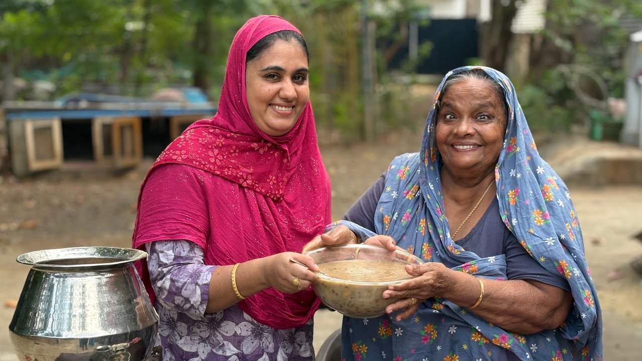 Live cooking sweet nut payasam