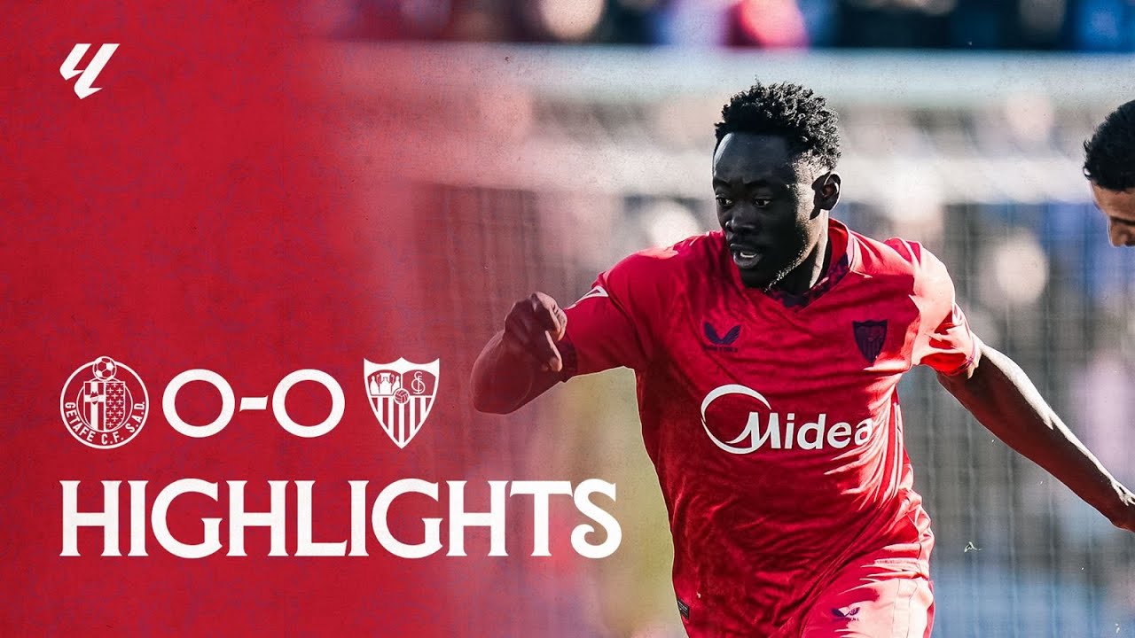 Getafe CF vs Sevilla FC (0-0) LALIGA | Resumen - YouTube