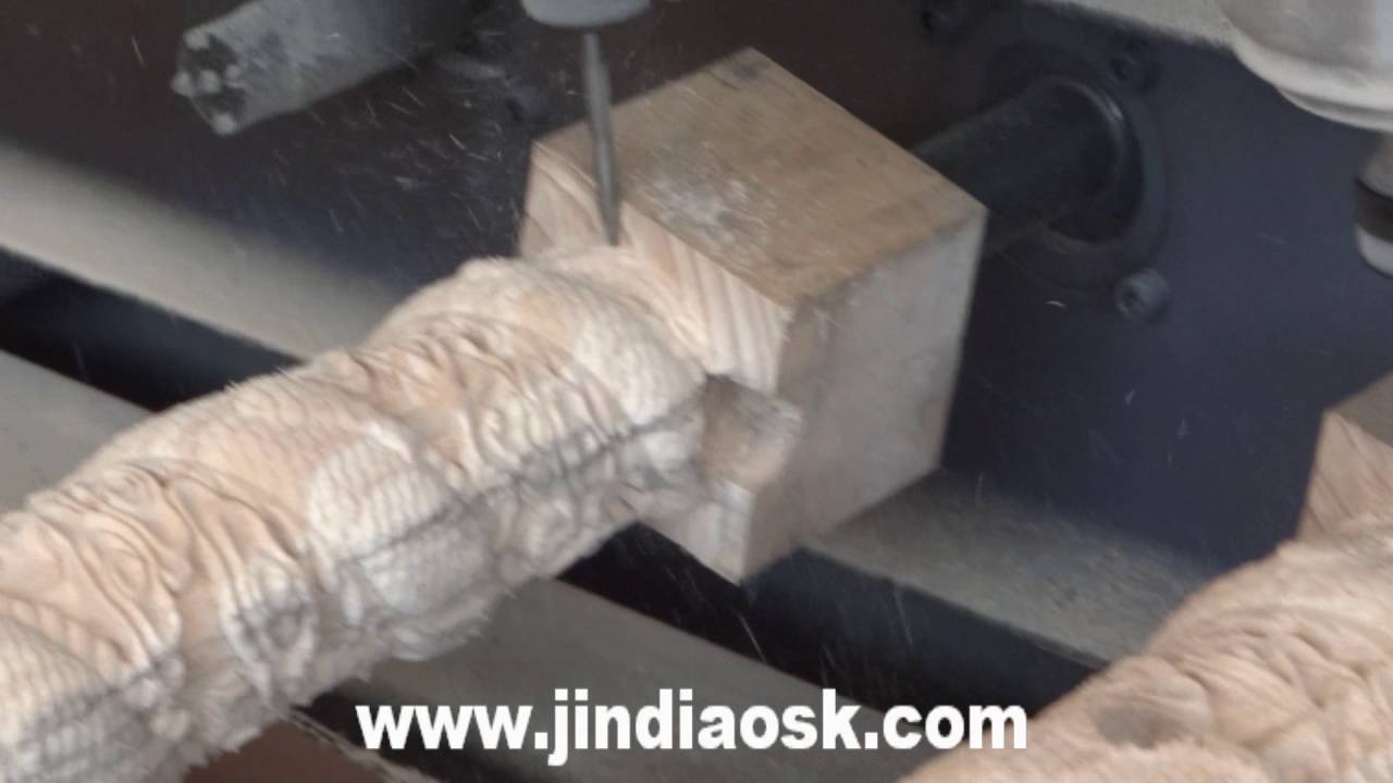 4 Axis Rotary CNC Router with 8 Spindles