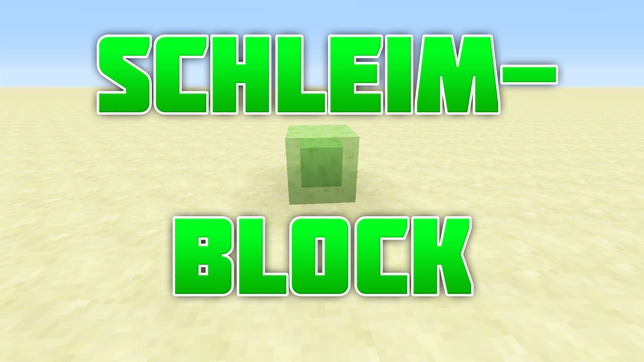 Schleimblock Tutorial Minecraft Xbox 360 One Ps3 4 Pc Youtube
