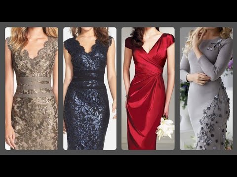 gorgeous women's mother of the bride's bodycon dresses 2019