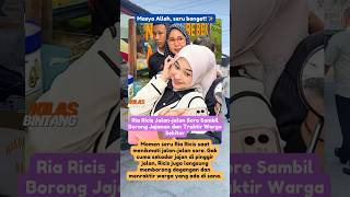 Ria Ricis Jajan Pinggir Jalan Borong Dagangan #riaricis #berbagi