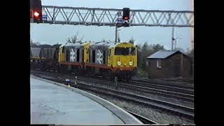 British Rail 1990-Derby InterCity & Freight Variety Classes 08, 20, 47, 58, 150, 156, DMU & HST