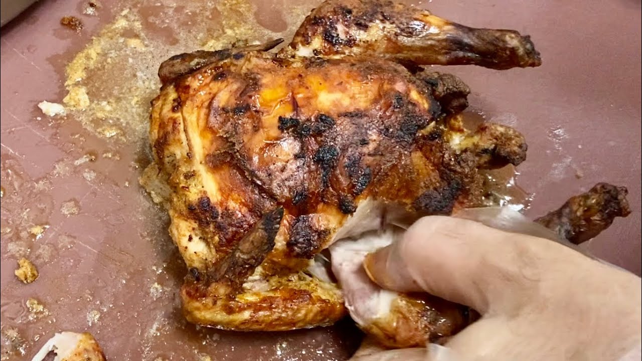 افضل تتبيله دجاج مشوي بالفرن بطريقة المطاعم