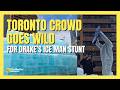 Drake’s Giant Ice Stunt Sparks Chaos in Toronto