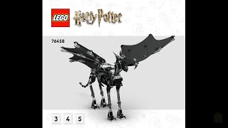 LEGO Harry Potter 76458 - Complete Thestral Family Instructions! (Booklet 02 of 2 only)
