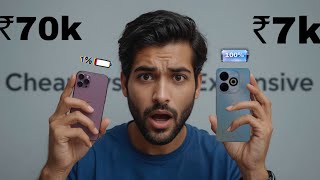 ₹7,000 Phone vs ₹70,000 iPhone — The Winner Will SHOCK You!