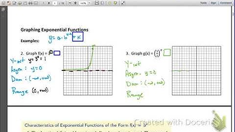 PreCalc - Exponential Functions - NOTES 3.1 (Day 1)