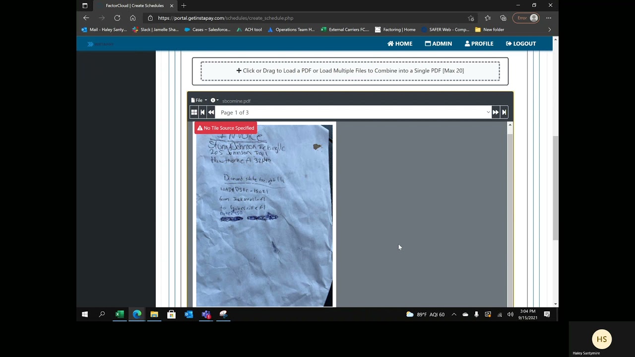 InstaPay Portal Training