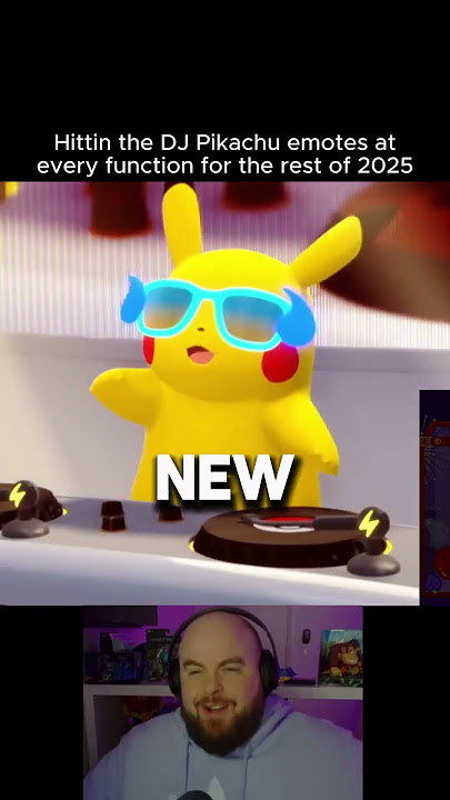 DJ Pikachu Emote Pack 1