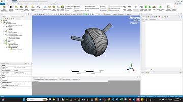 Overview of Joints in LS-Dyna Part 3 of 11 - Spherical using Constrained_Joint_COOR_Spherical