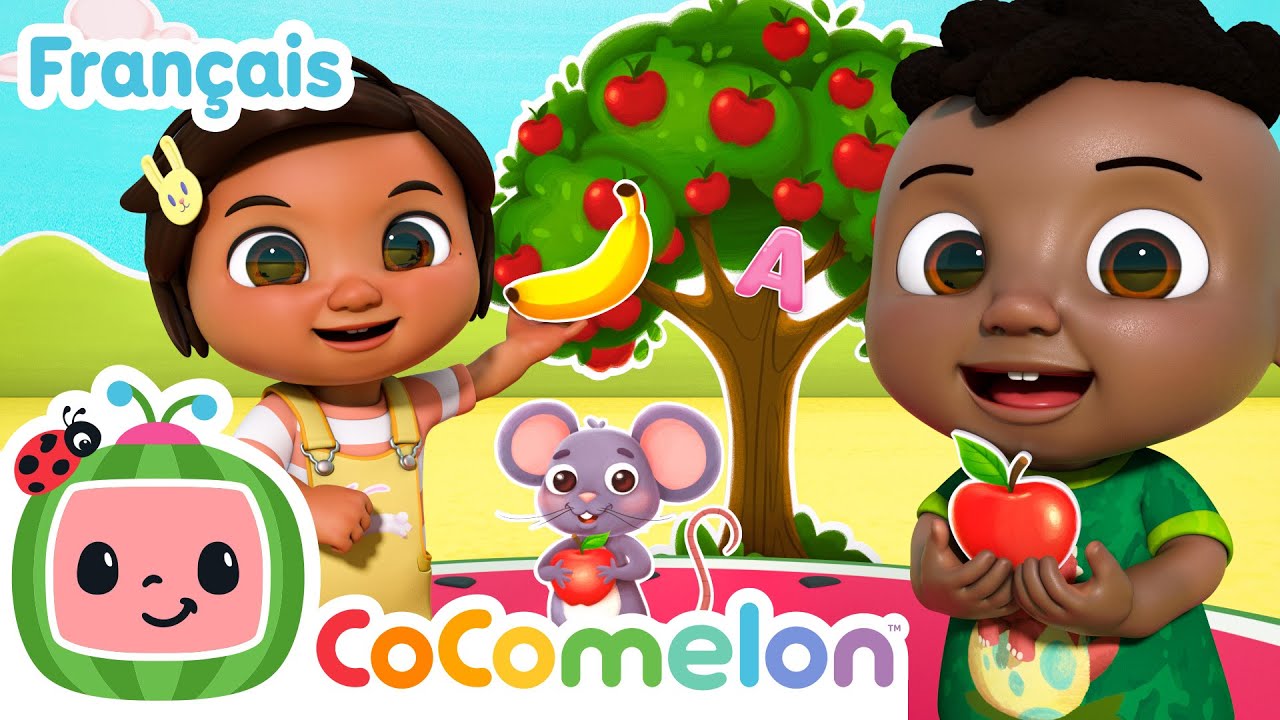 Des pommes et des bananes | Faire Danser Bébé | CoComelon en Français | Chansons pour bébés