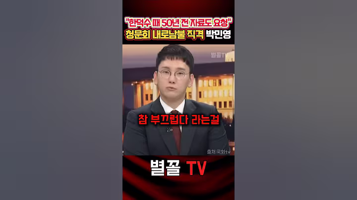 민o당 내로남불 청문회 맹폭하는 박민영 대변인 #박민영 #국민의힘 #정치 #보수 #청문회