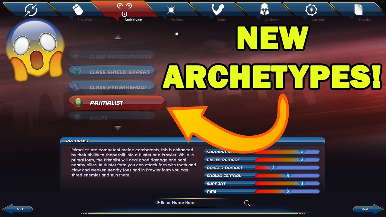How To Play The NEW Archetypes In City of Heroes