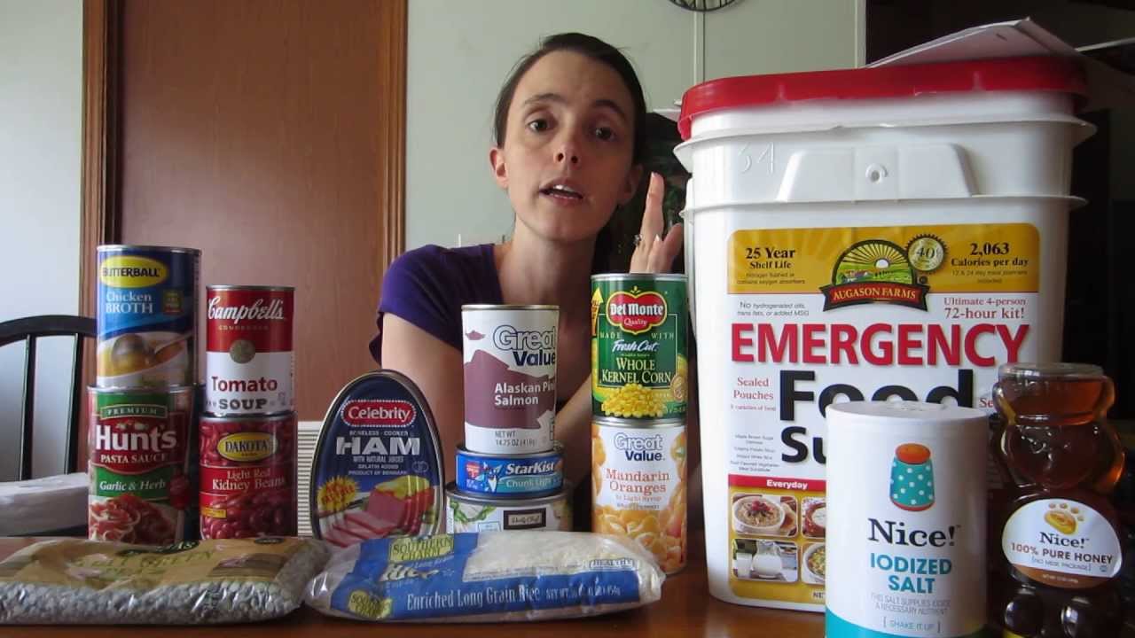 Prepper Categories 1 Food Storage YouTube