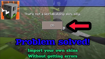 FIX Craftsman Skin Error: “That’s not a Worldbuilding Skin” Problem Solved!