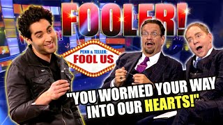 Penn & Teller : Fool Us! CARD STAB!! // FIRST IRANIAN FOOLER?