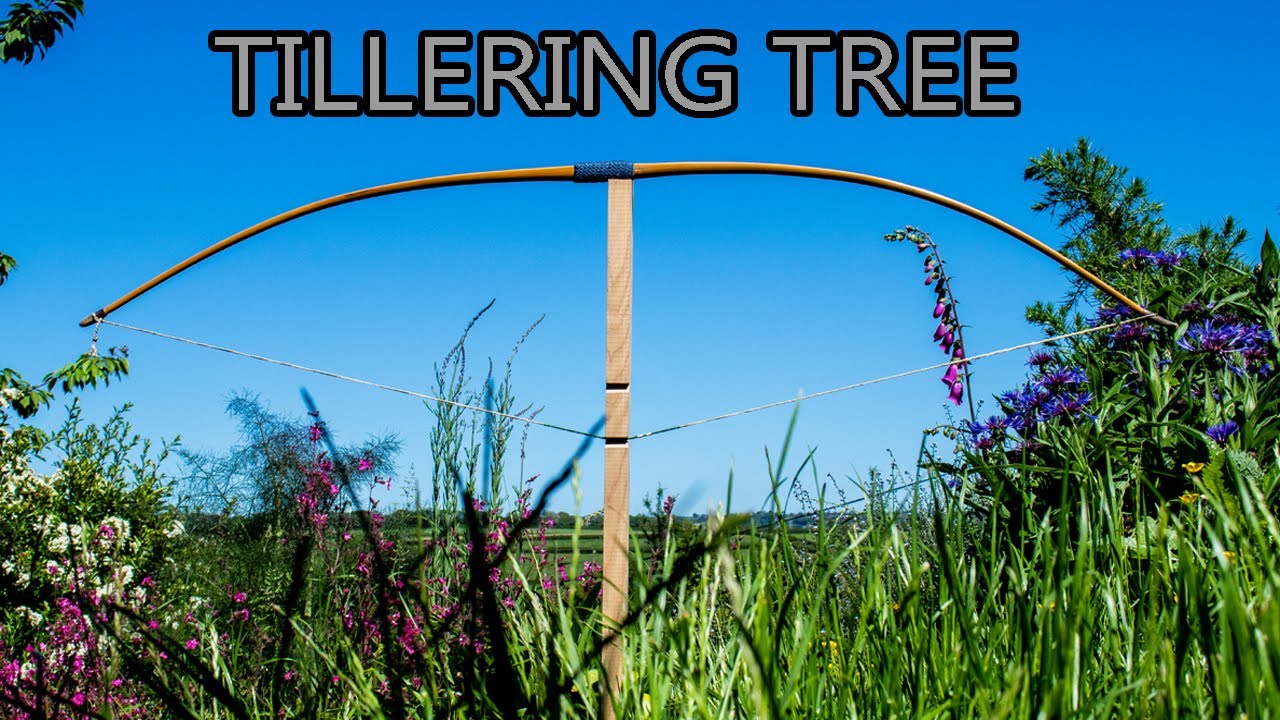 How To Make A Tillering Stick For Making The English Longbow, Bowyers Tools Tiller