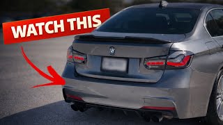 M Sport Rear Bumper Install on My BMW F30 — Don’t Skip This