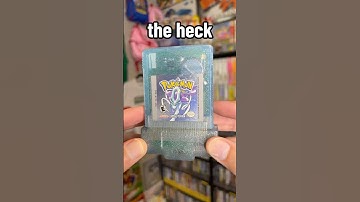 Rare CRYSTAL GameShark…👀