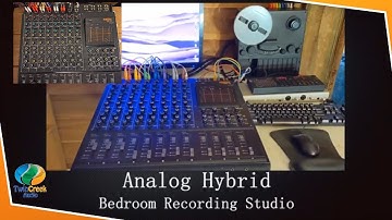 Analog Hybrid Bedroom Recording Studio