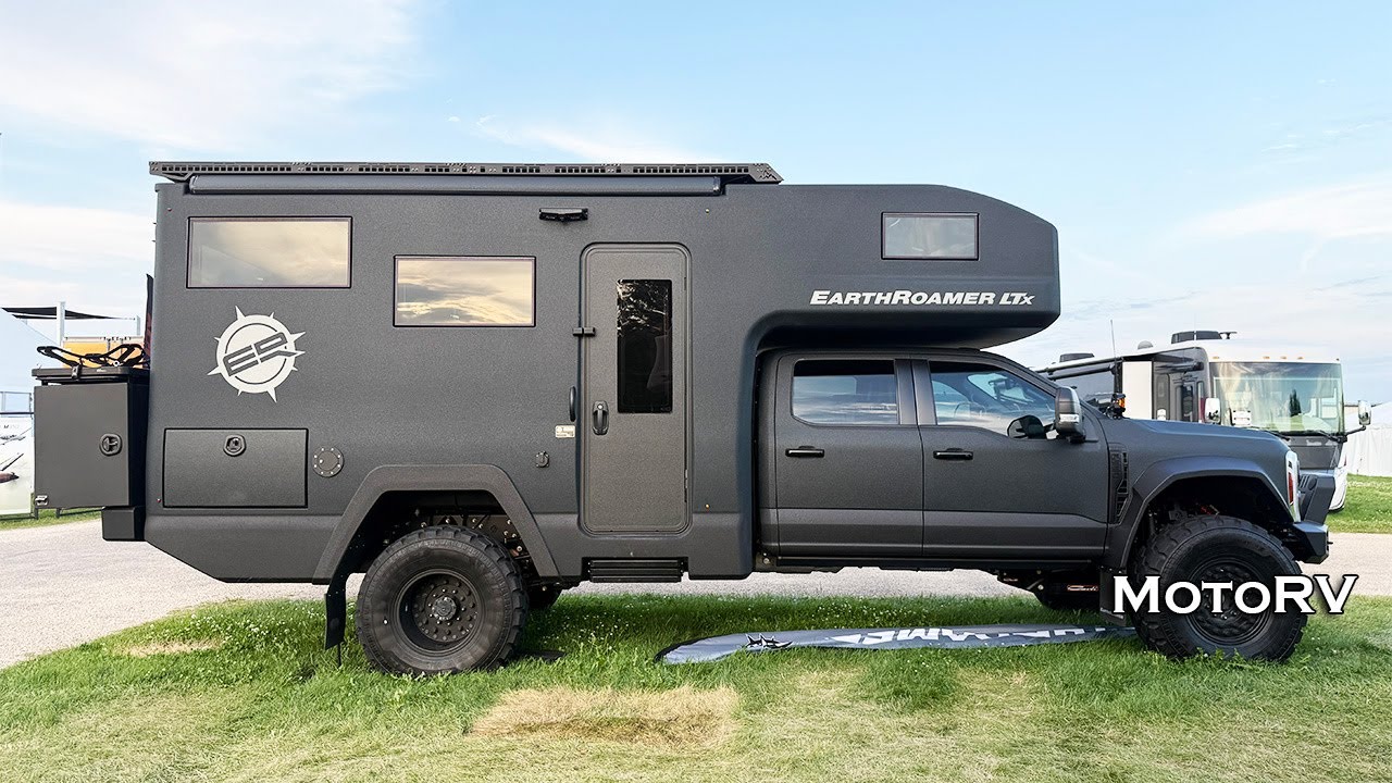 Million $ EarthRoamer LTx 2026 Ford F550 4x4 Super Duty Off-Road Performance Expedition Vehicle