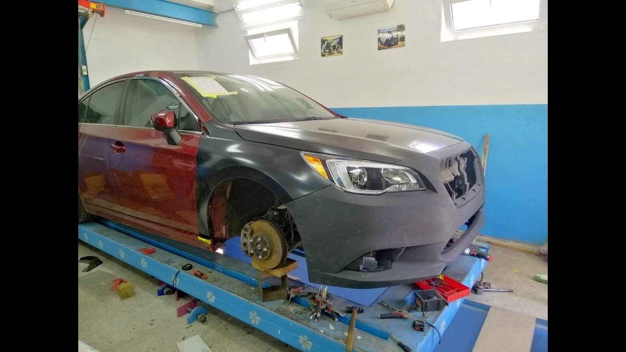 SUBARU Legacy.  Наборка. Сварочные работы.