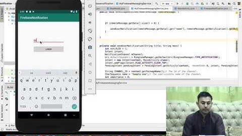 Firebase push notification android example using FCM with most easy way