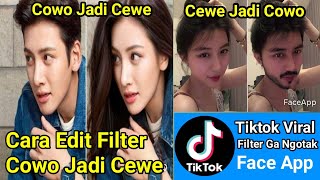 Filter IG Cowo Jadi Cewe Cantik Cewe Jadi Cowo Yang Viral Di Tiktok