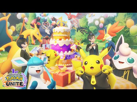 ¡Celebra el primer aniversario de Pokémon UNITE! 🎉