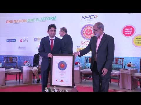 51st SKOCH Summit - Conferring of the SKOCH Achiever Award under Gold Category To YES Bank