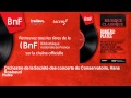 Capture de la vidéo Orchestre De La Société Des Concerts Du Conservatoire, Hans Rosbaud - Platée