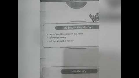 Class 1 subject Mathematics The smart school