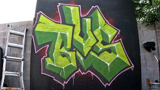 Bevels with Greens and Pink