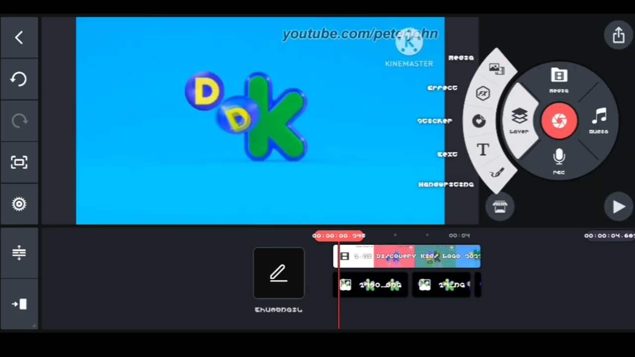 Discovery Kids Logo Remake KineMaster Speedrun