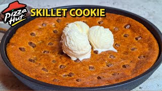 Skillet Chocolate Chip Cookie Dough Recipe | How To Make A Skillet Cookie | Pizza Hut Cookie Dough
