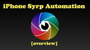 Sync iPhone With Syrp Genie Mini - iPhone Shutter Control Overview