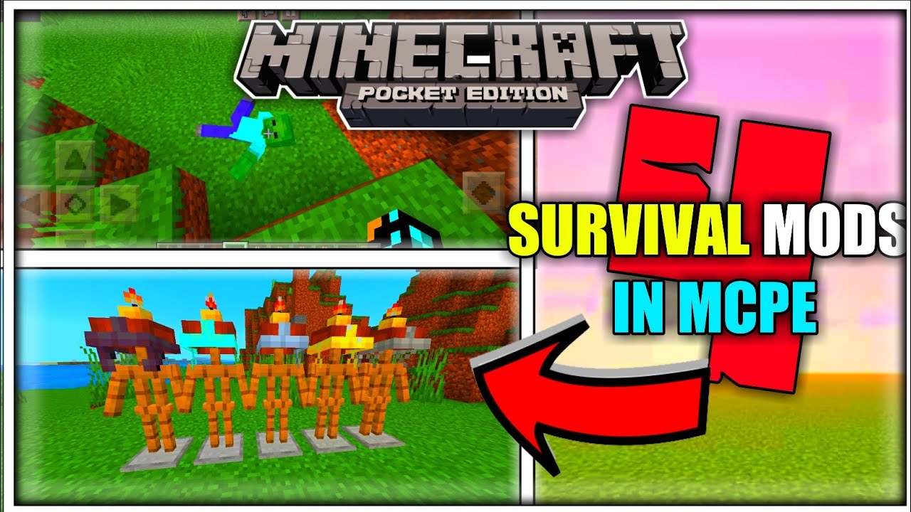 😮best survival mods for minecraft pe 1.19/🤩minecraft pe mods 1.19/mcpe