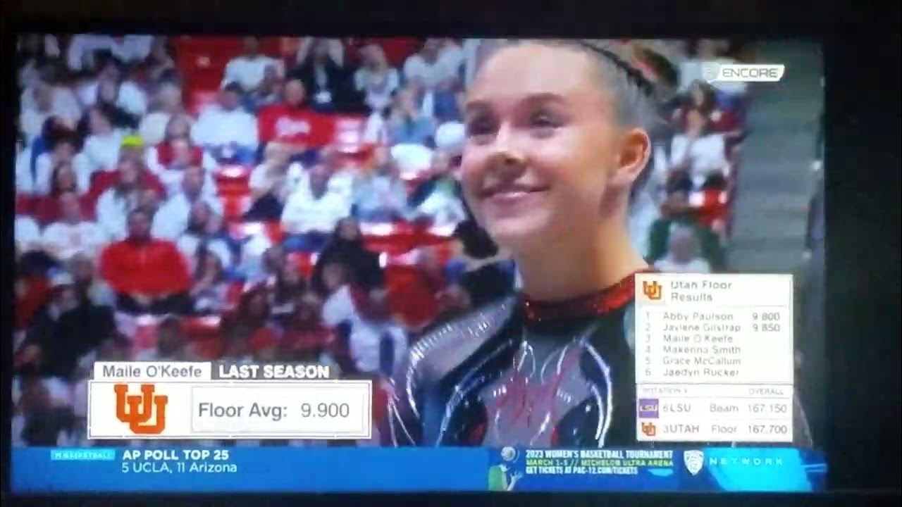 Women's Gymnastics LSU vs Utah pt 4 YouTube