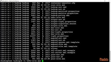 Hadoop Administration and Cluster Management: HDFS Concepts|packtpub.com