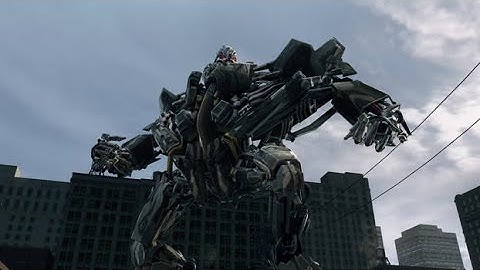 Transformers: Revenge of the Fallen Decepticon Walkthrough part 12  - East Coast Downtown