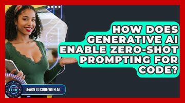 How Does Generative AI Enable Zero-shot Prompting For Code? - Learning To Code With AI