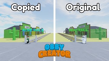 Copying People’s Obbies Until They Notice 6 (Roblox Obby Creator)