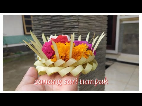 cara-membuat-canang-sari