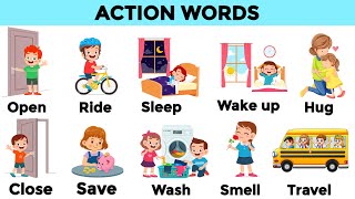 Action words | daily use English words | English vocabulary | #englishvocabulary #actionverbs #verbs