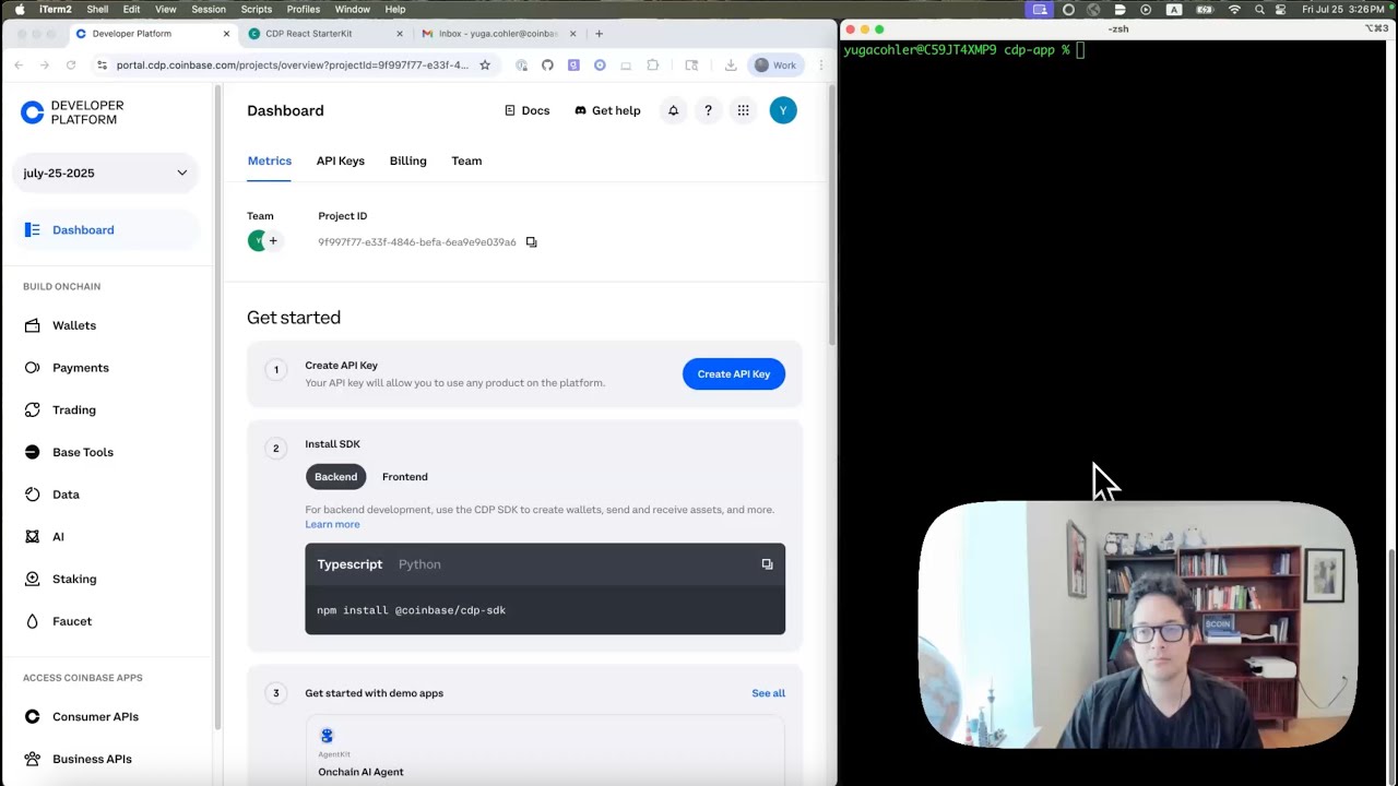 Add embedded wallets to your app in under 2 minutes - YouTube