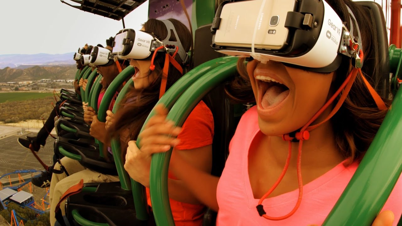 Tæmme Tænk fremad tilgivet World's Tallest & Fastest Virtual Reality Free Fall Ride Drop of Doom Six  Flags Great Adventure POV - YouTube