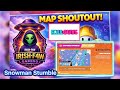 Snowman Stumble by @BounceFG_2  | Fall Guys Gameplay (Map Shoutout) #fallguys #fallguyscreative 